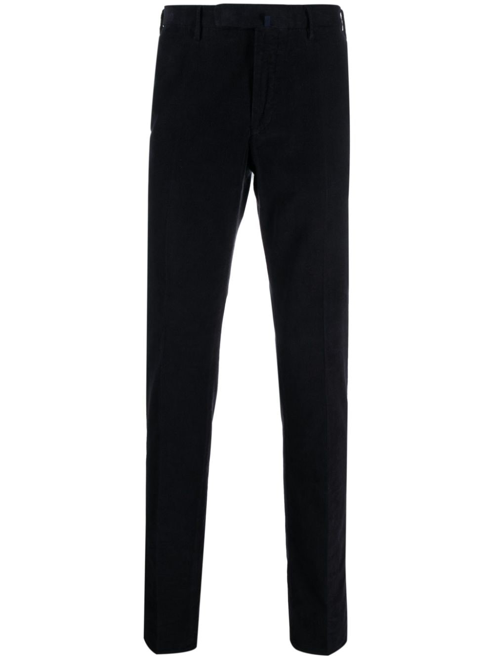 Incotex Trousers With Back Pockets And Belt Loops In Black