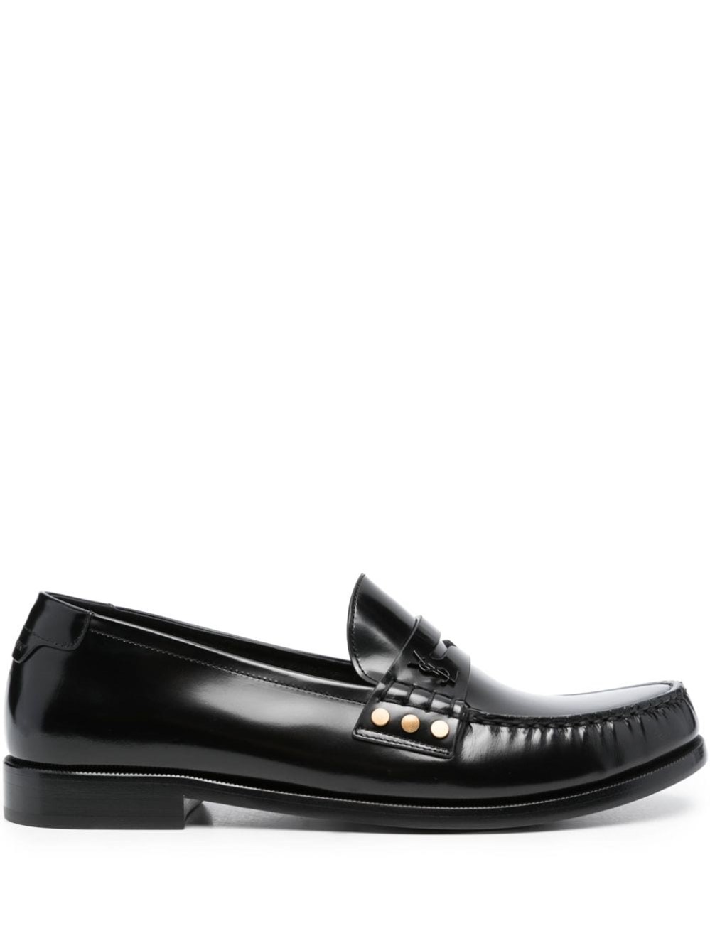 Saint Laurent Loafer In Black