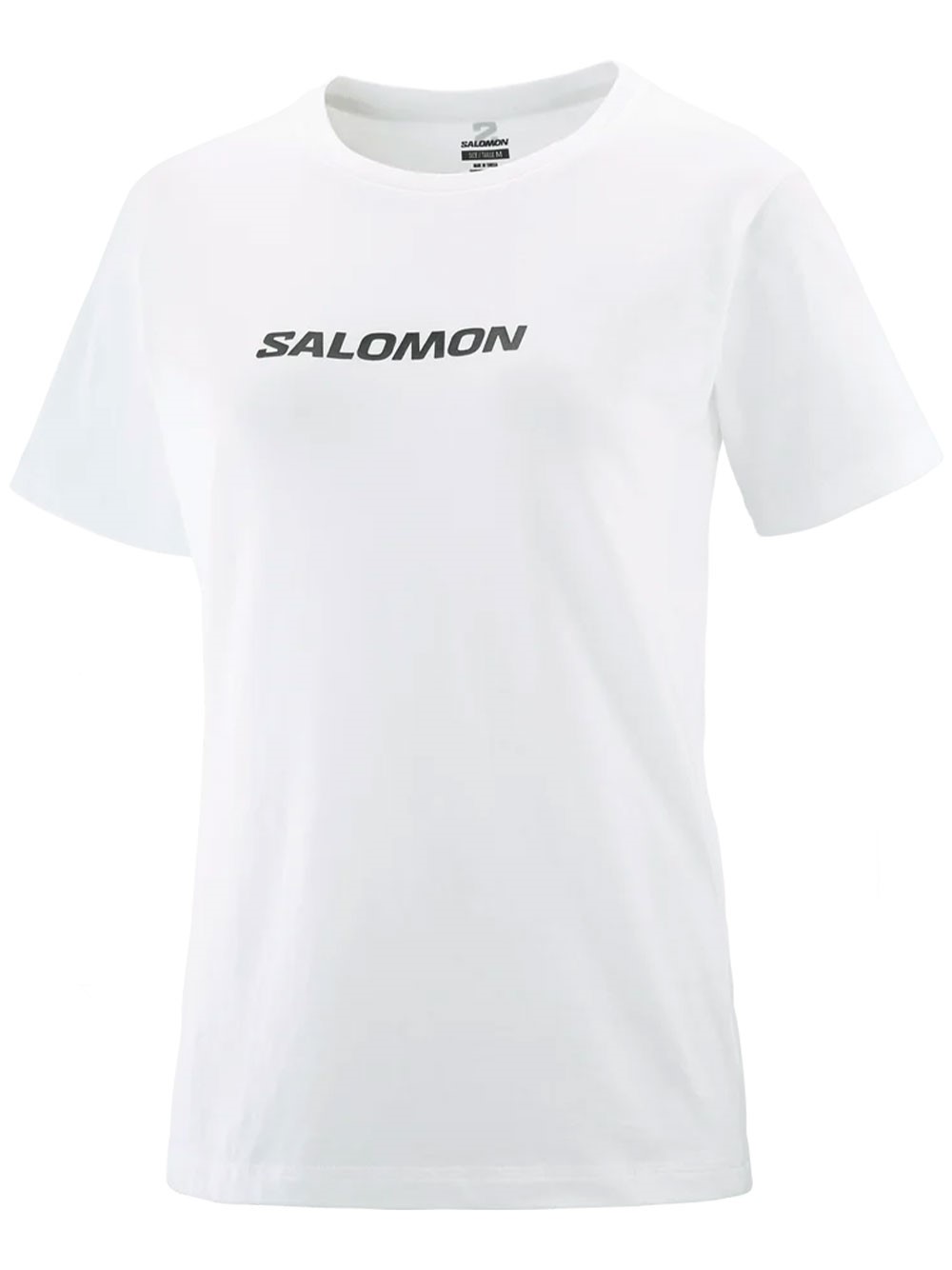 Salomon Logo Ss Tee W In White