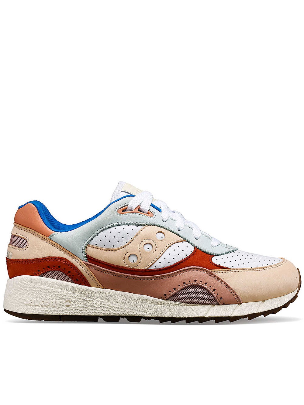 Saucony Shadow 6000 Perforated Sneakers In Multi