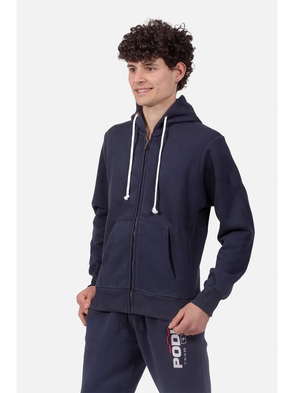 Podhio Zip-up Hooded Sweatshirt