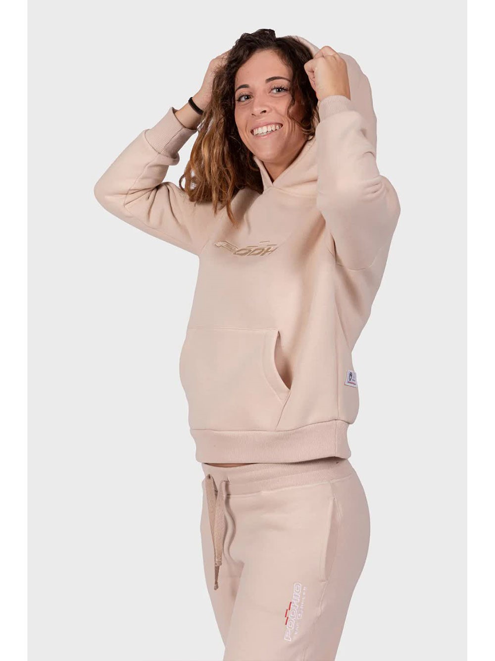 Podhio Hooded Sweatshirt In Pink