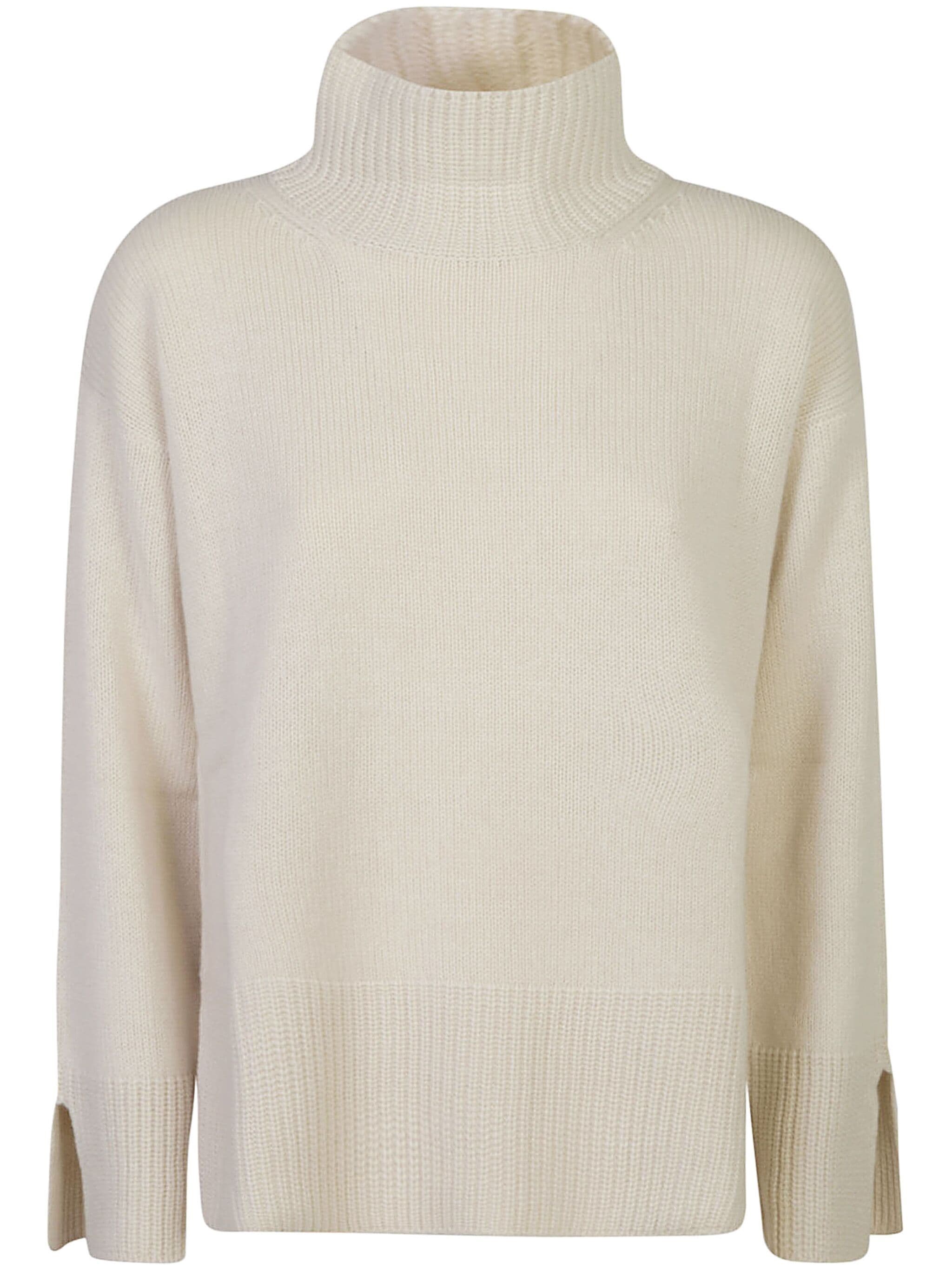 Le Tricot Perugia Women Nude Cashmere Sweater In Neutral