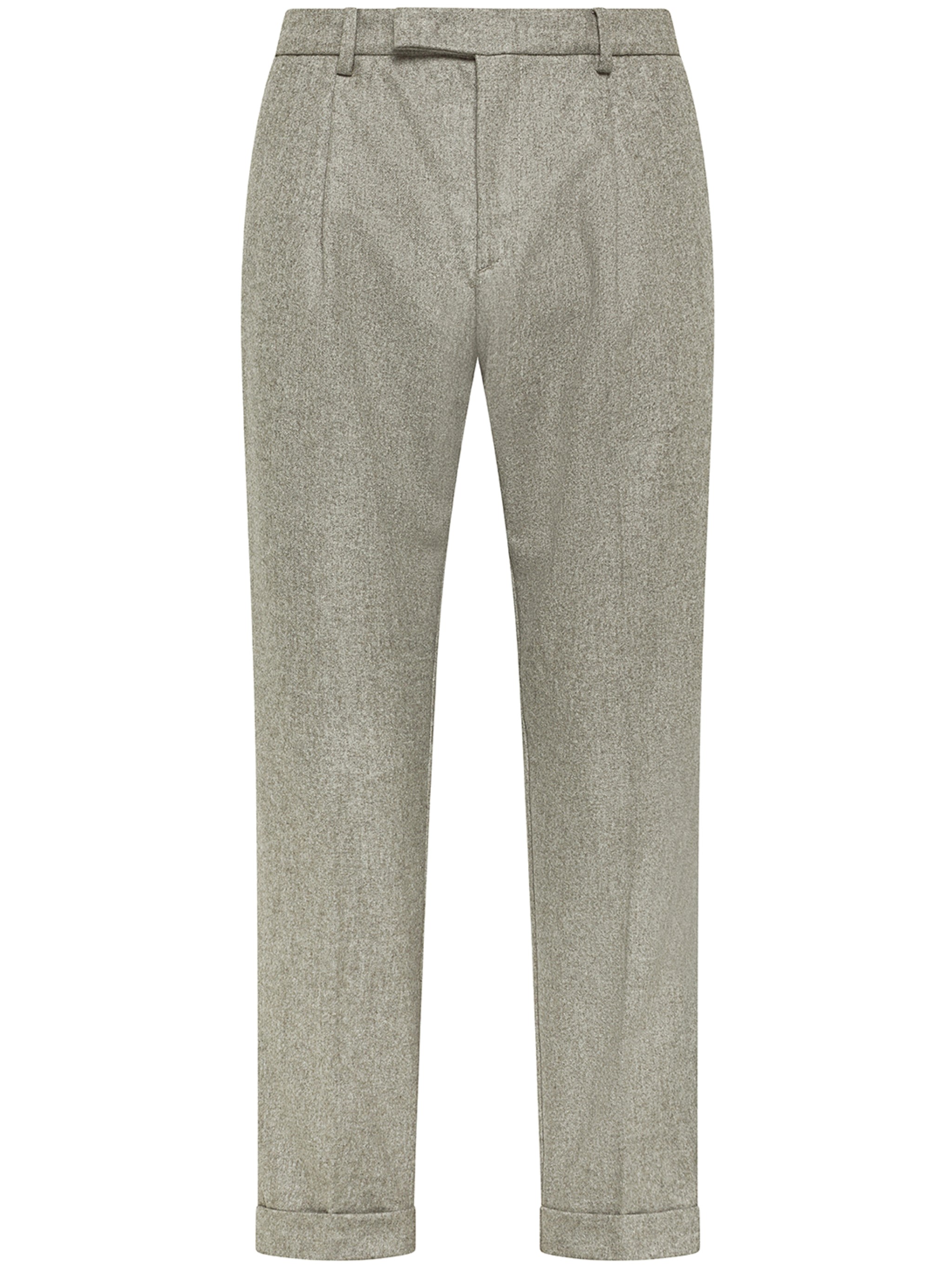 Cruna Tortona1p Trousers 1820 740 Taupe In Gray