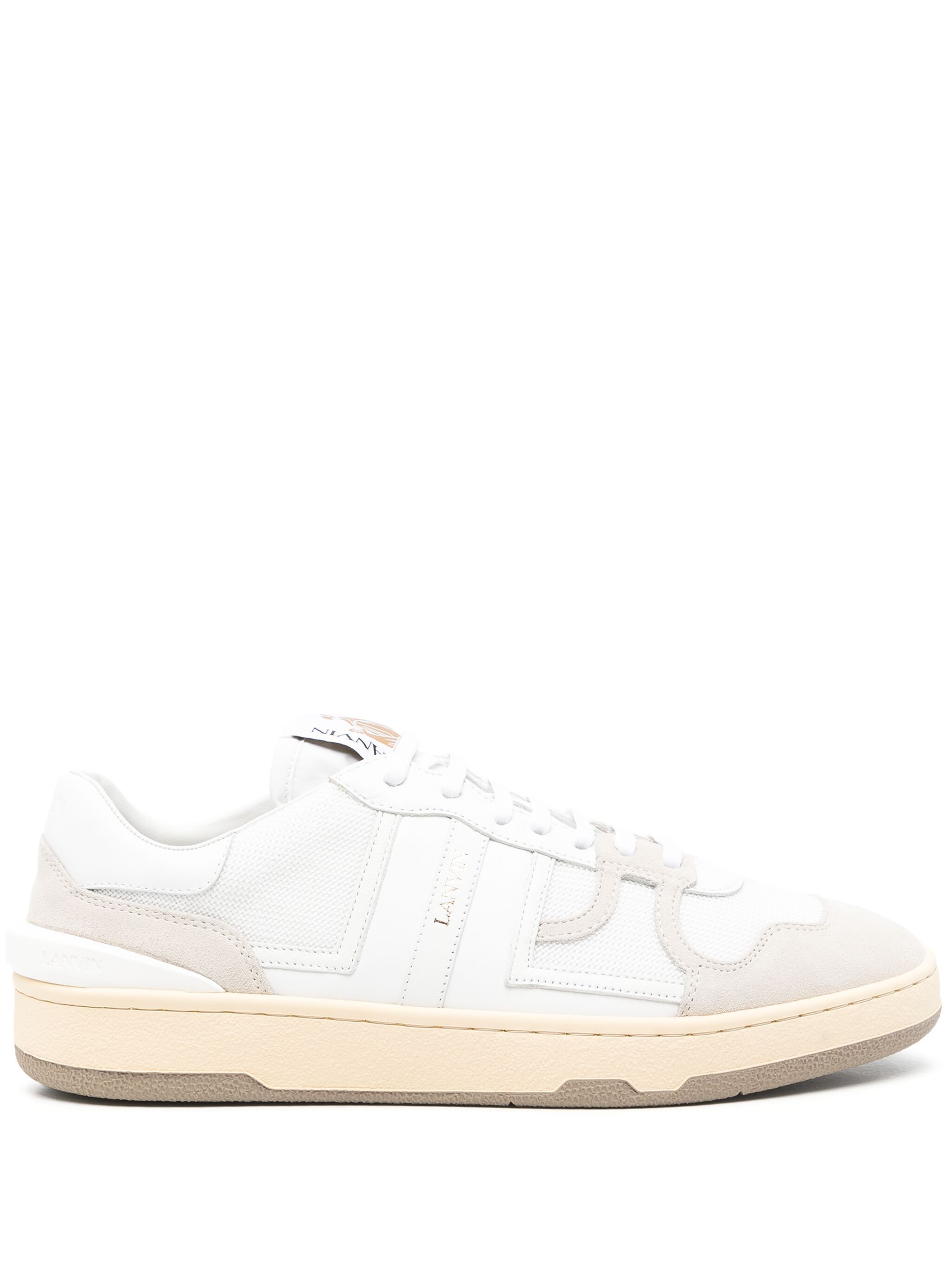 Lanvin Clay Sneakers In White