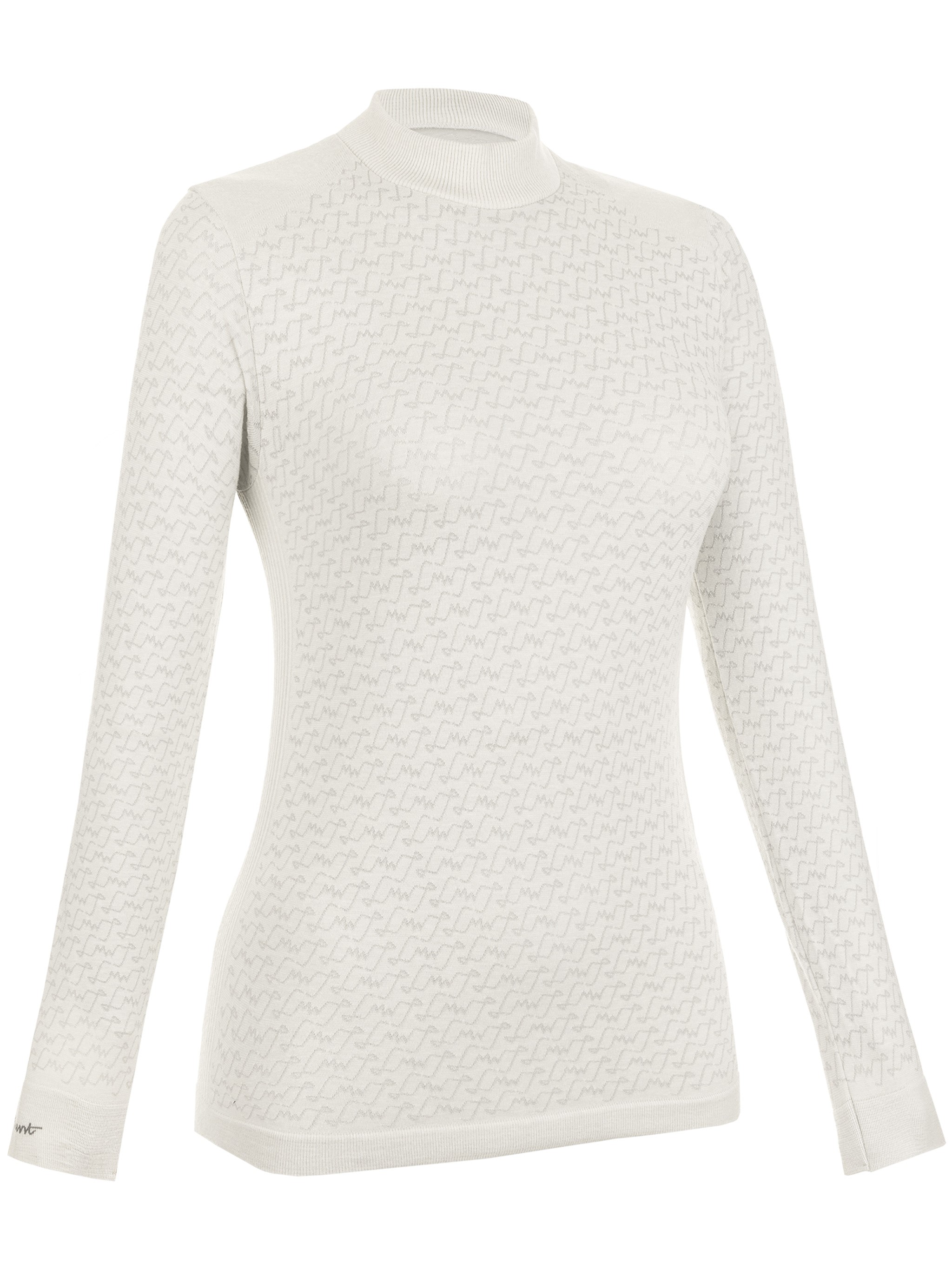 Lamunt Alice Cashmere Ls Bslayer Tee In White