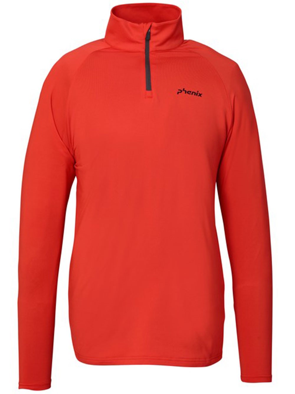 Phenix Thunderbolt 1/2 Zip Tee In Red