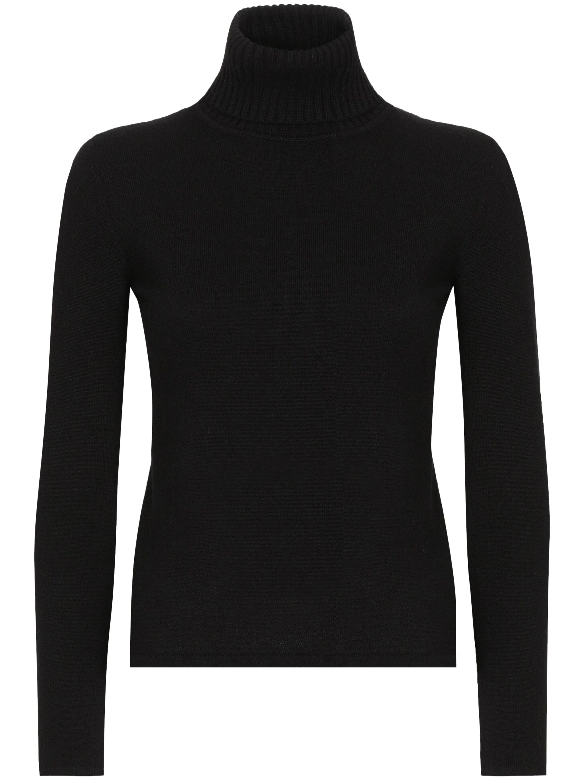 Dolce & Gabbana Turtleneck Sweater In Black