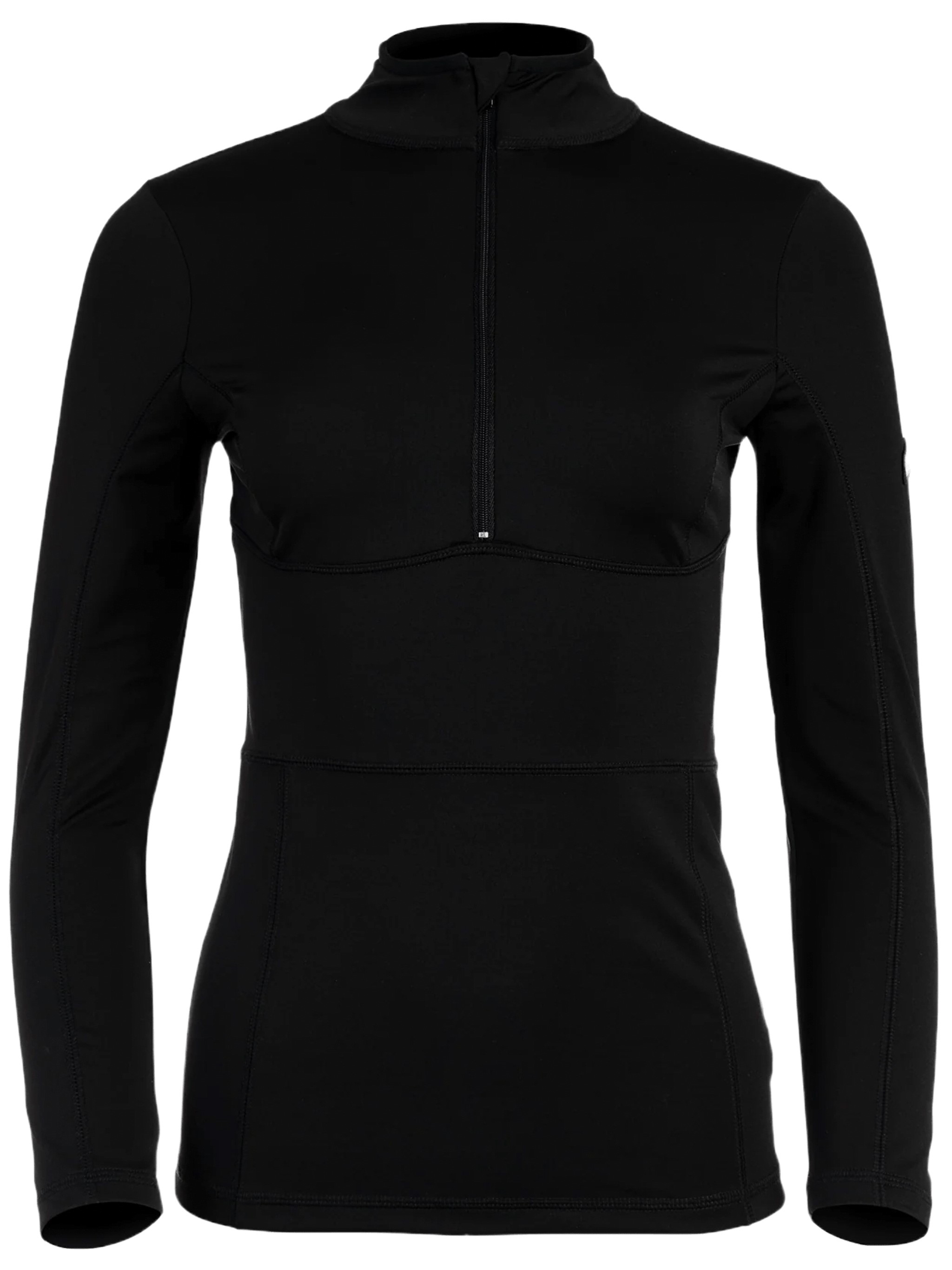 Jet Set Ginger Halfzip Base Layer Dualtime In Black