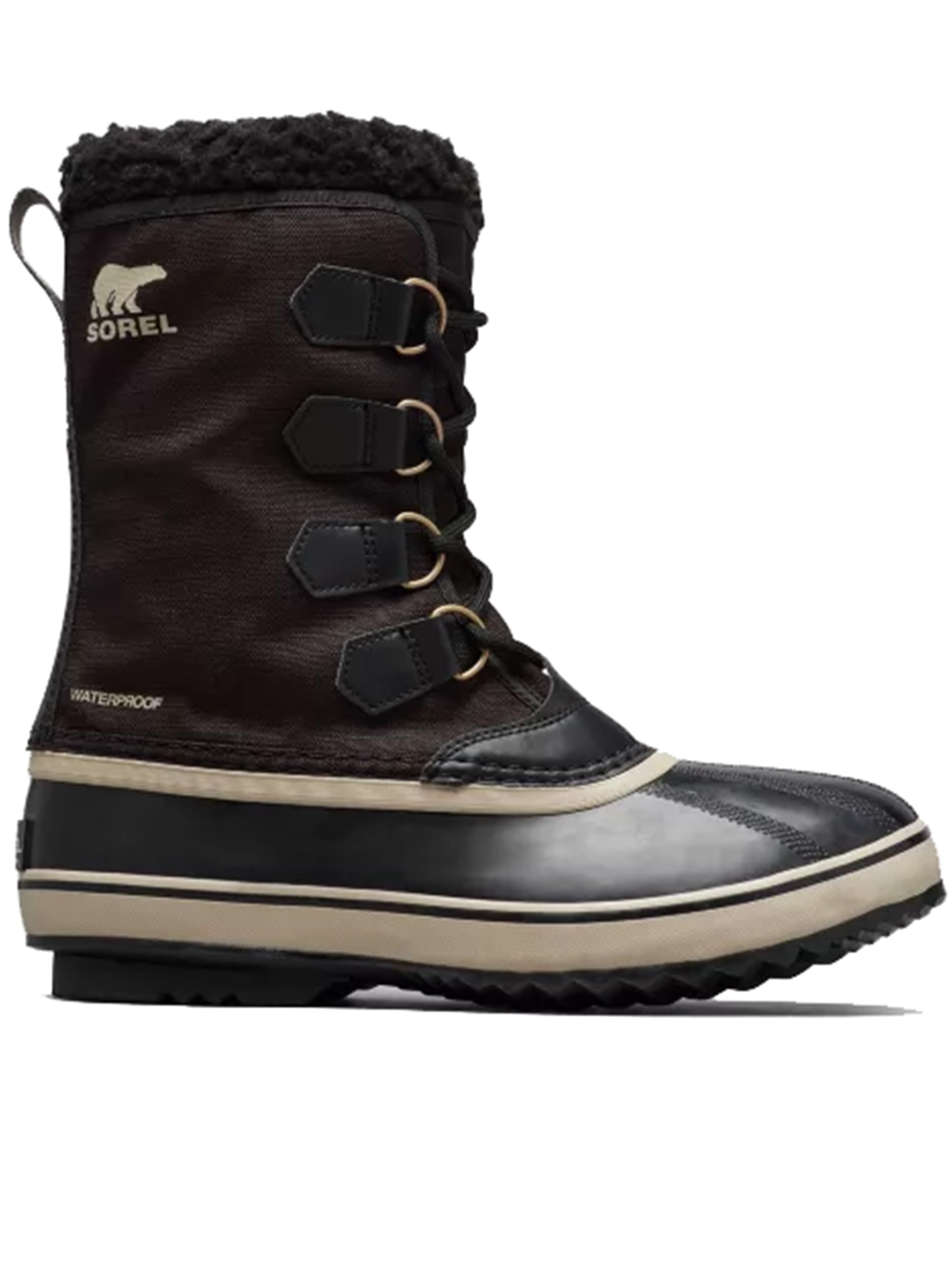 Sorel Lace-up Fastening Boots In Black