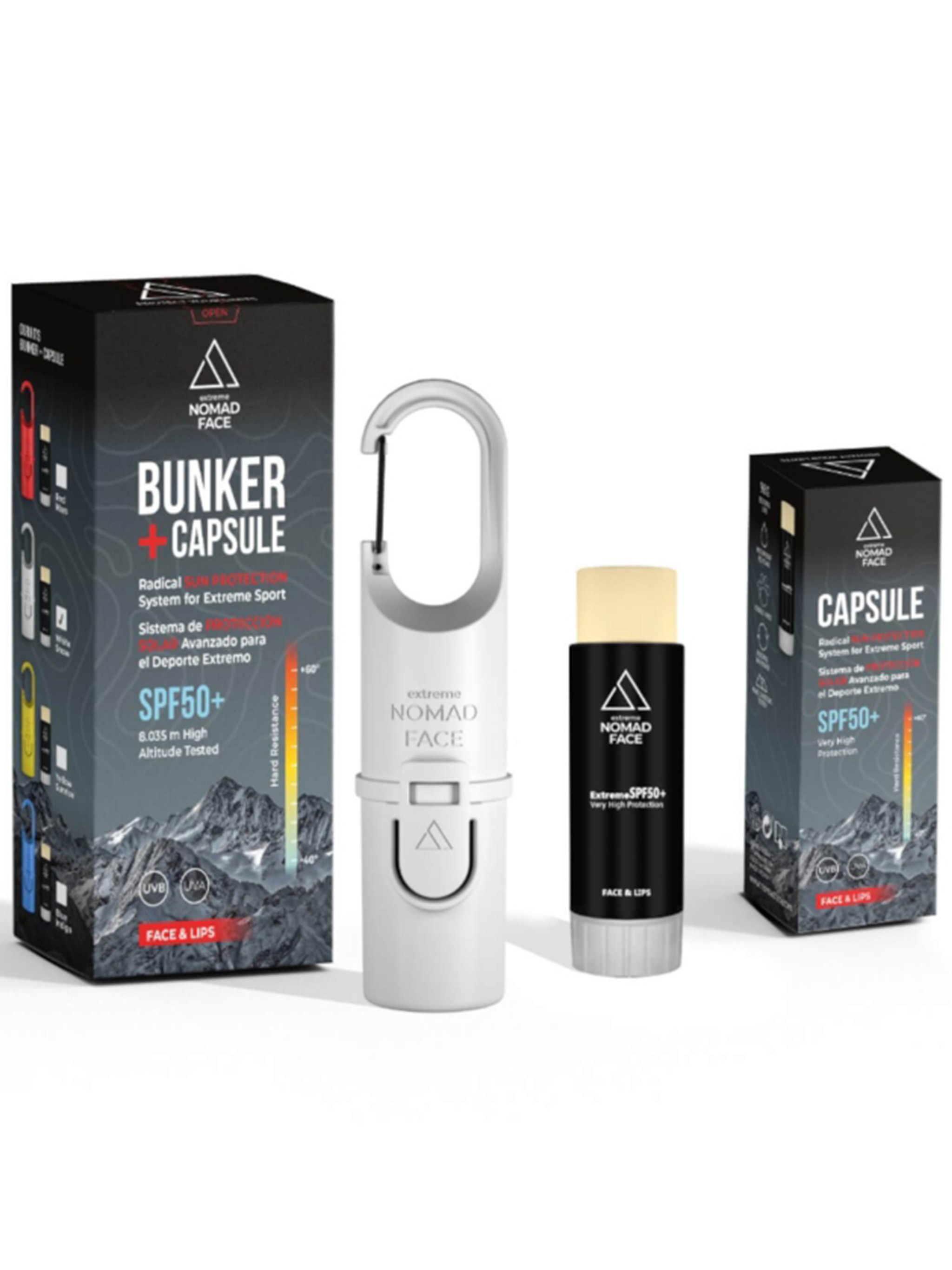 Extreme Nomad Face Complete Bunker Kit + Spf50+ Capsule